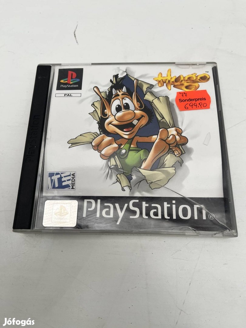 Playstation 1 PS1 PS Hugo játék