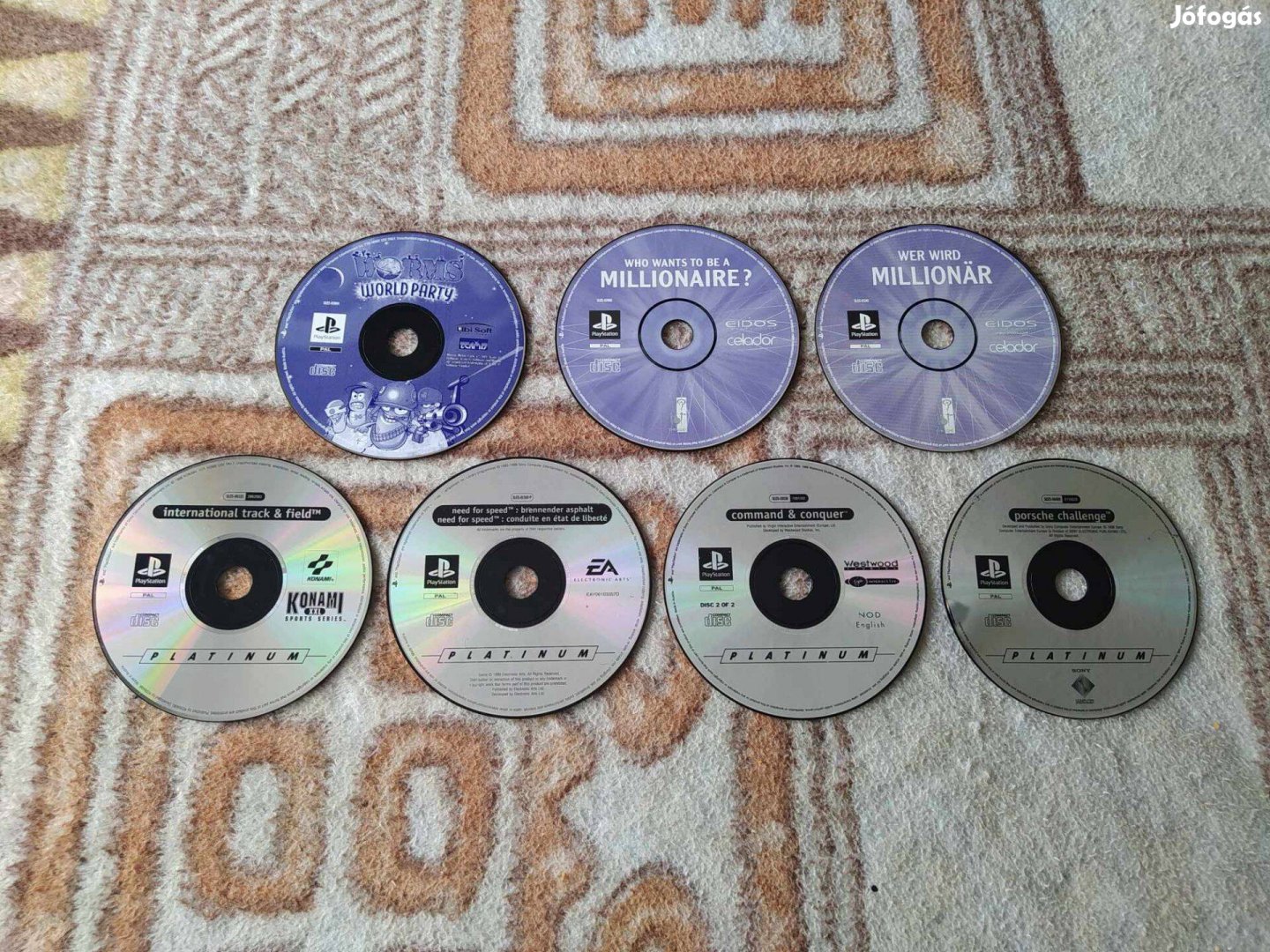 Playstation 1 Ps1 One eredeti lemezek