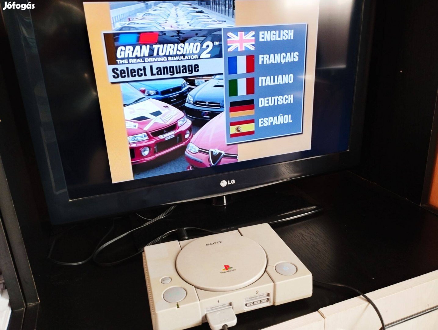 Playstation 1 (ps1) játékkonzol