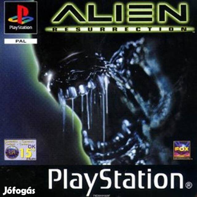 Playstation 1 játék Alien Resurrection, Boxed