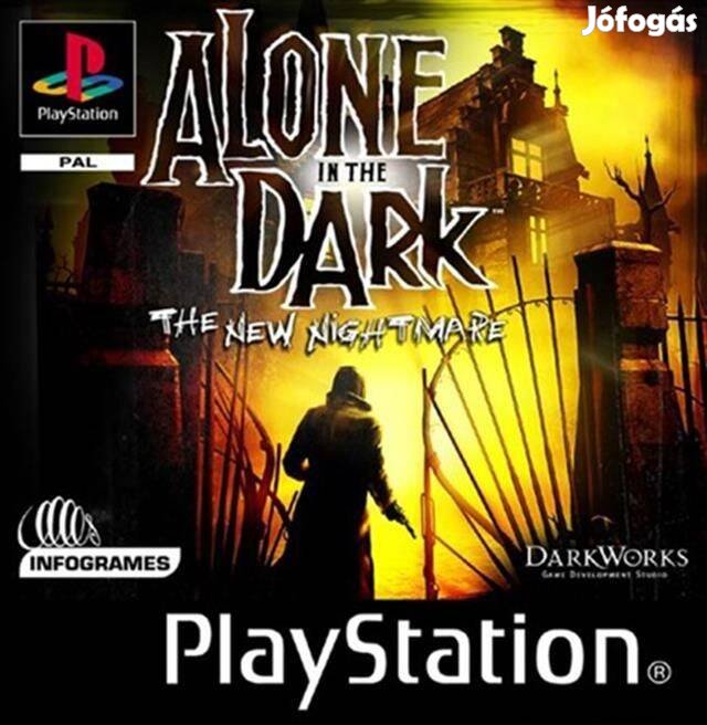 Playstation 1 játék Alone in the Dark The New Nightmare, Boxed