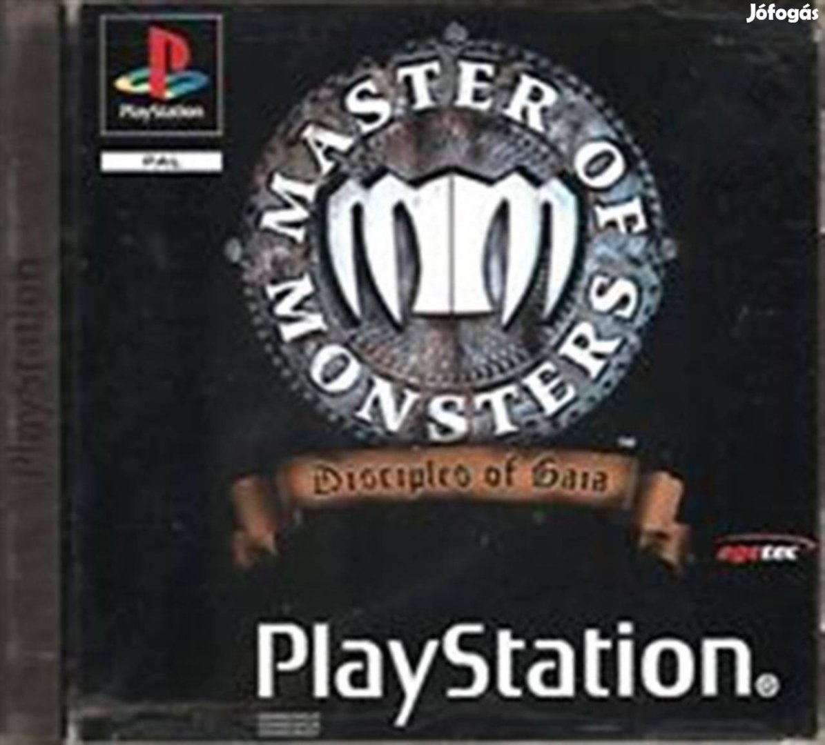 Playstation 1 játék Master of Monsters Disciples of Gaia, Mint