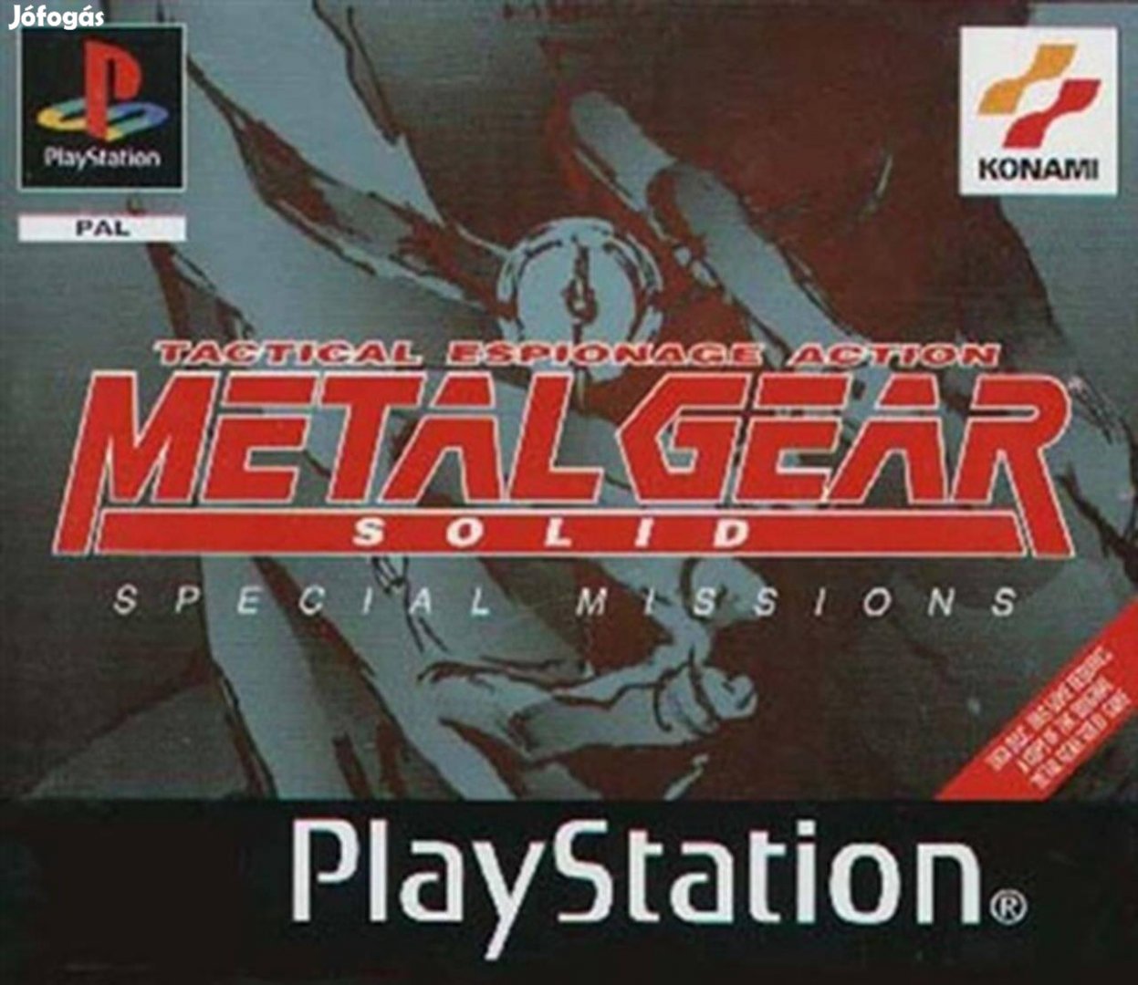 Playstation 1 játék Metal Gear Solid Special Missions, Mint