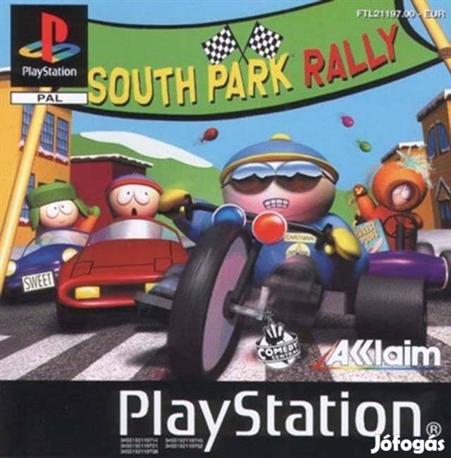 Playstation 1 játék South Park Rally, Mint