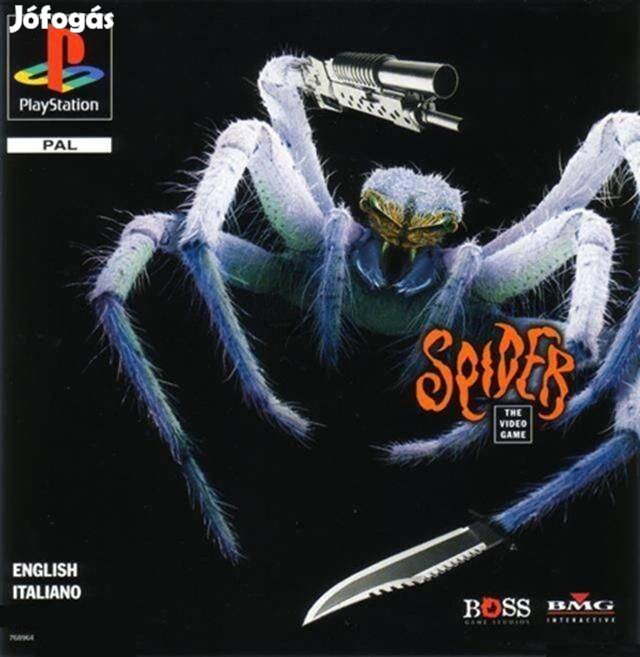 Playstation 1 játék Spider The Video Game, Mint