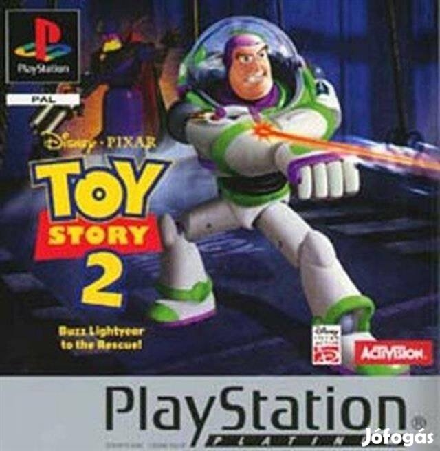 Playstation 1 játék Toy Story 2 Buzz Lightyear to the Rescue!, Platinu