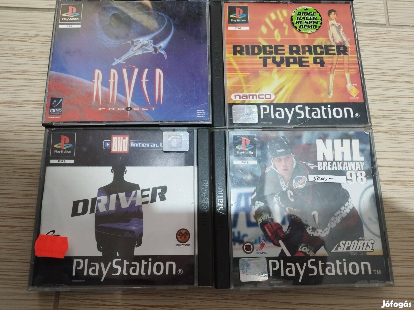 Playstation 1 játékok (árak leírásban)