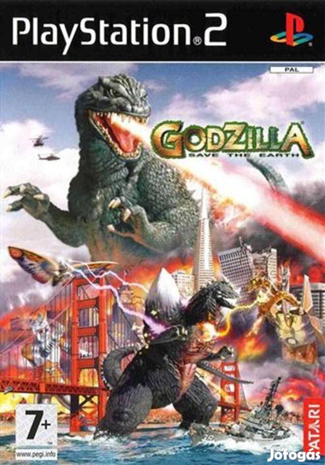 Playstation 2 Godzilla Save the Earth