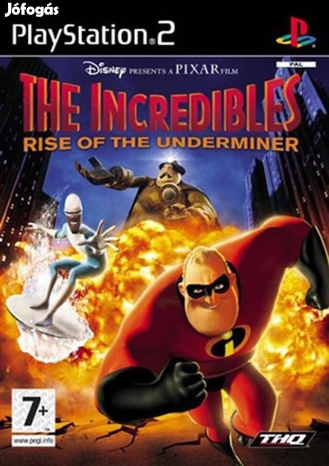 Playstation 2 Incredibles Rise Of The Underminer