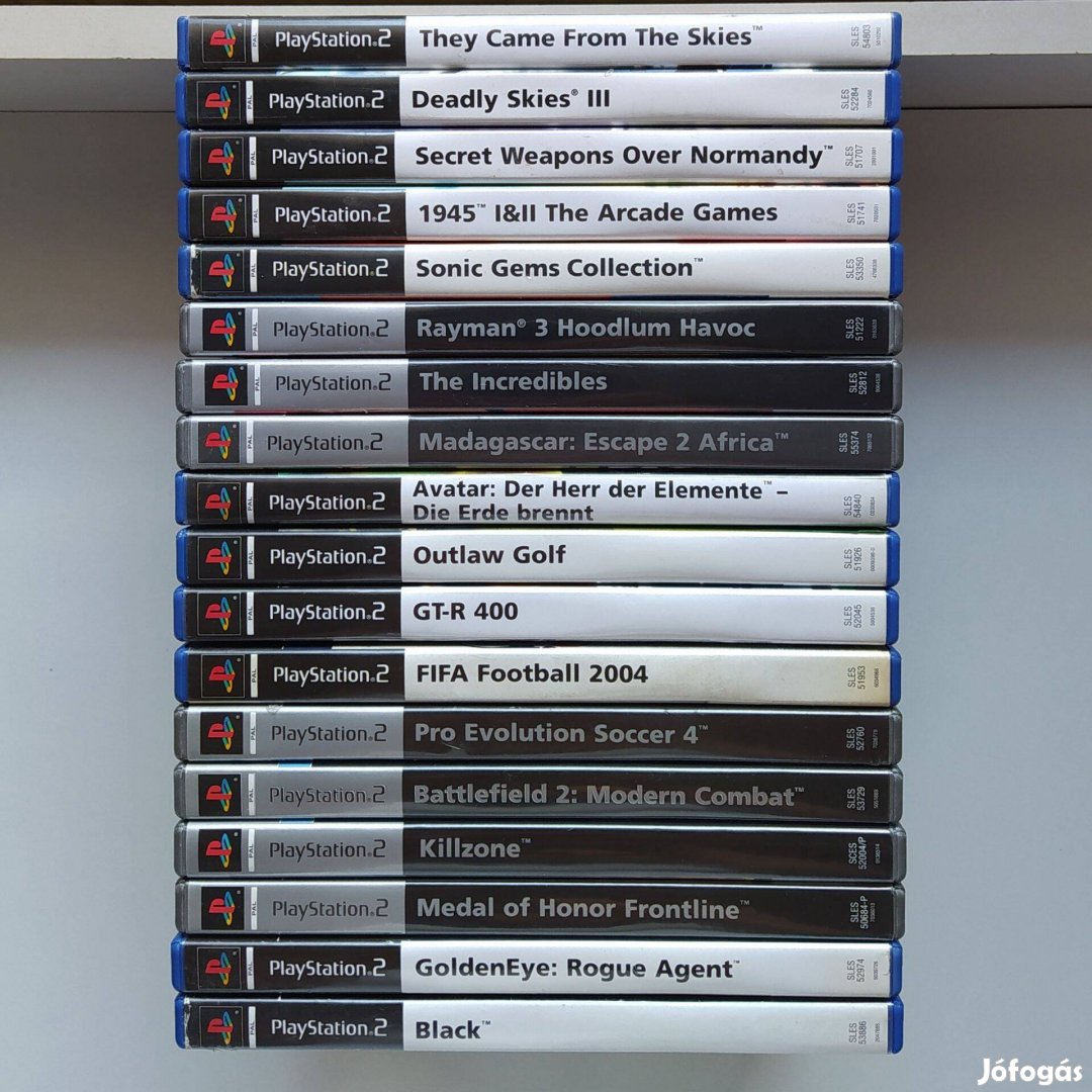 Playstation 2 PS2 játékok 2000 / db