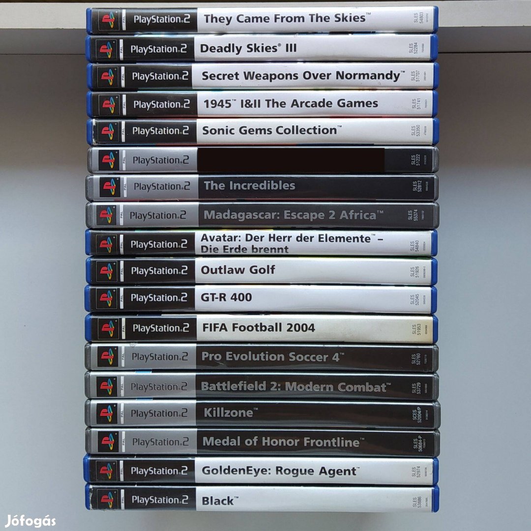 Playstation 2 PS2 játékok 2000 / db