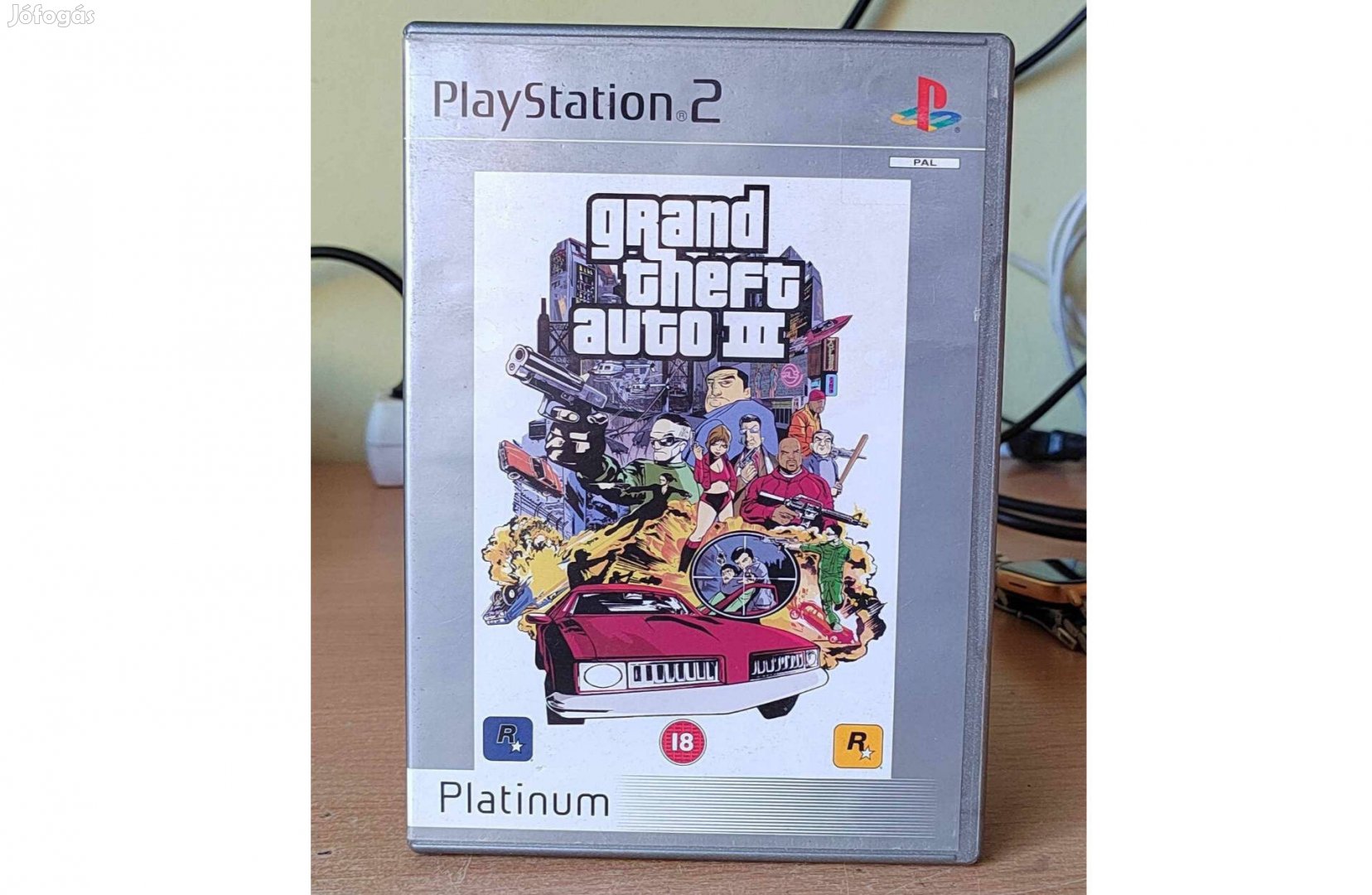 Playstation 2 (PS2) Grand Theft Auto III - GTA 3 - Foxpost OK