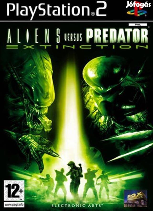 Playstation 2 játék Alien Vs Predator Extinction