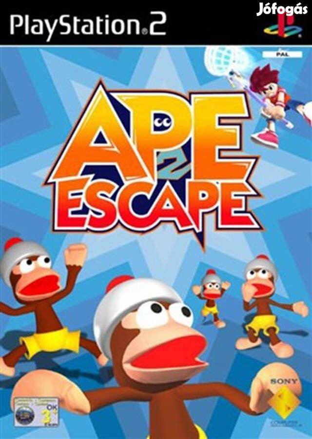 Playstation 2 játék Ape Escape 2