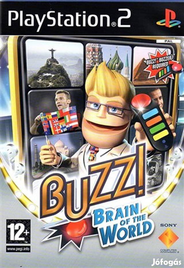 Playstation 2 játék Buzz Brain Of The World (No Buzzer)