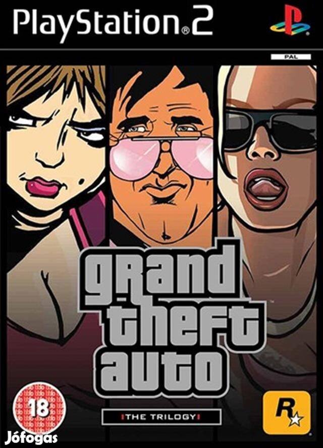 Playstation 2 játék Grand Theft Auto Triple Pack (18)