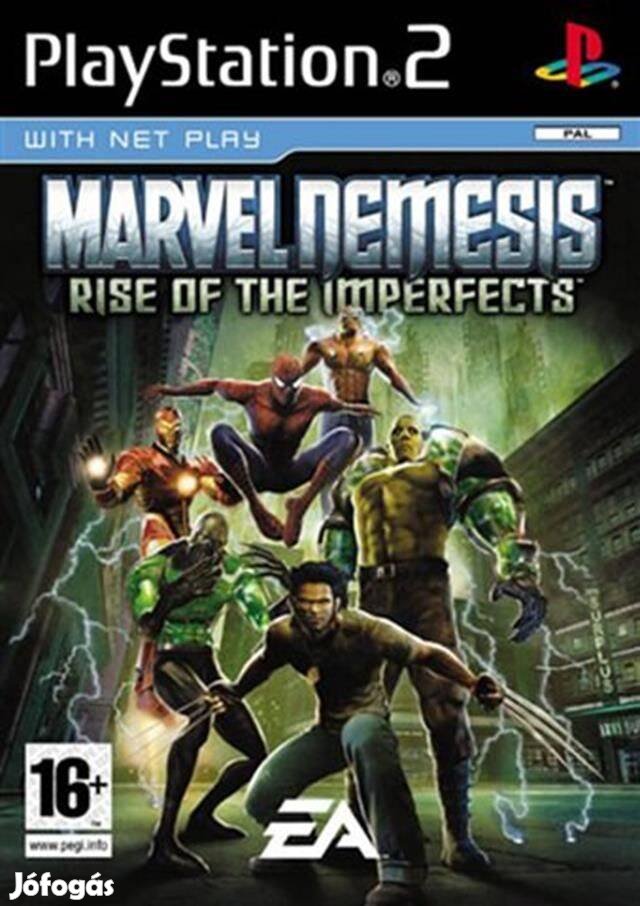 Playstation 2 játék Marvel Nemesis - Rise Of The Imperfects