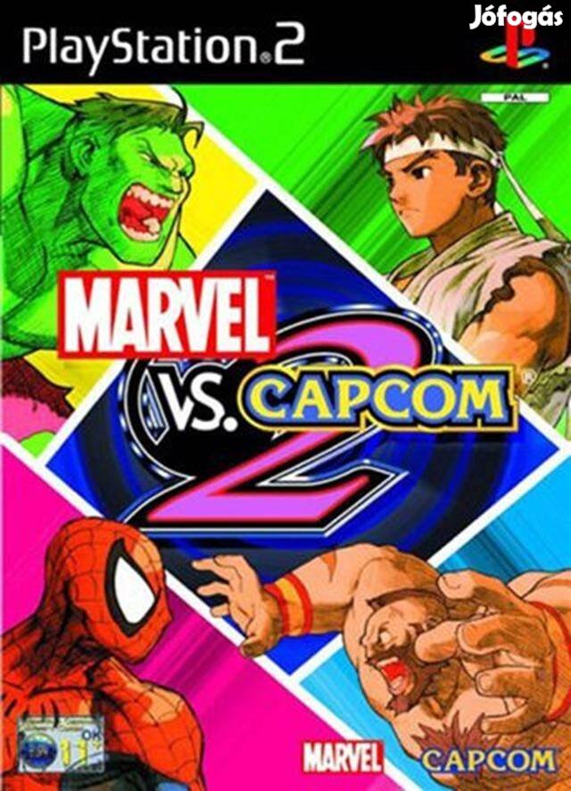 Playstation 2 játék Marvel Vs Capcom 2