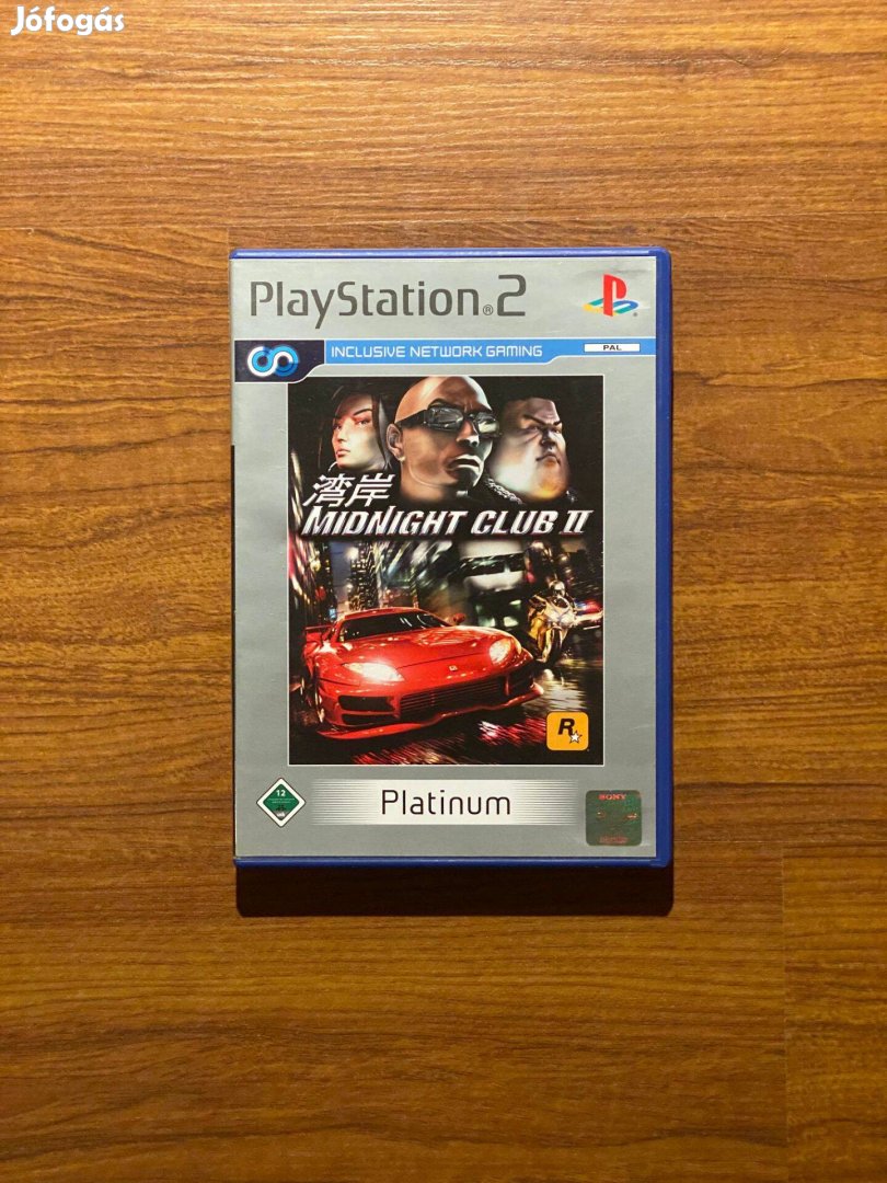 Playstation 2 játék Midnight Club II Platinum