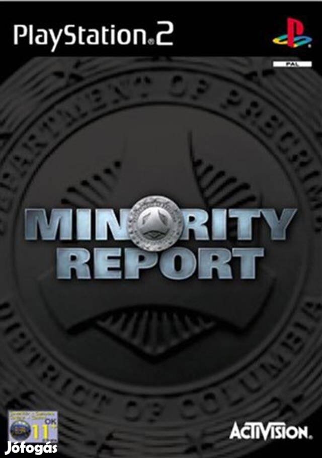 Playstation 2 játék Minority Report