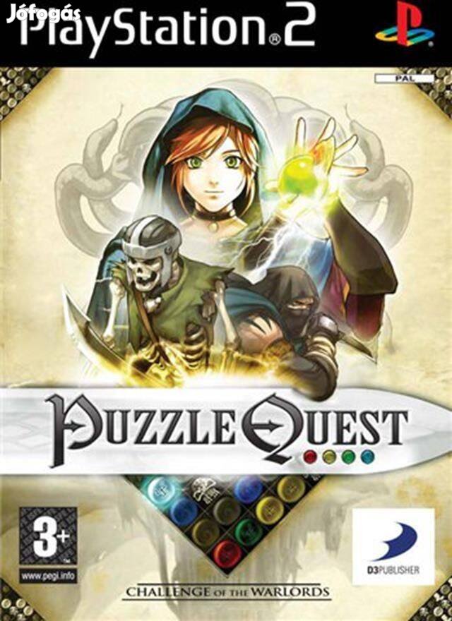 Playstation 2 játék Puzzle Quest - Challenge Of The Warlords