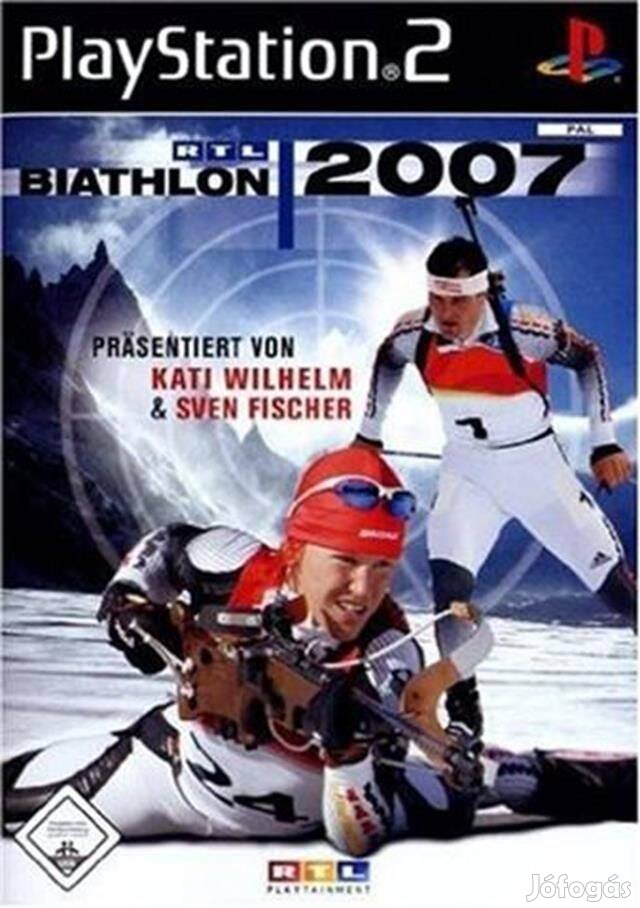 Playstation 2 játék RTL Biathlon 2007