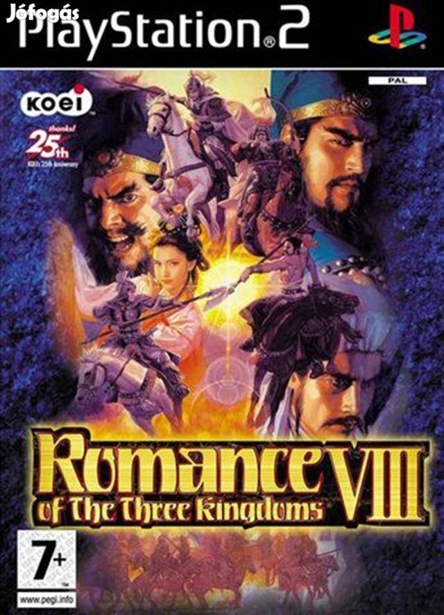 Playstation 2 játék Romance of the Three Kingdoms VIII