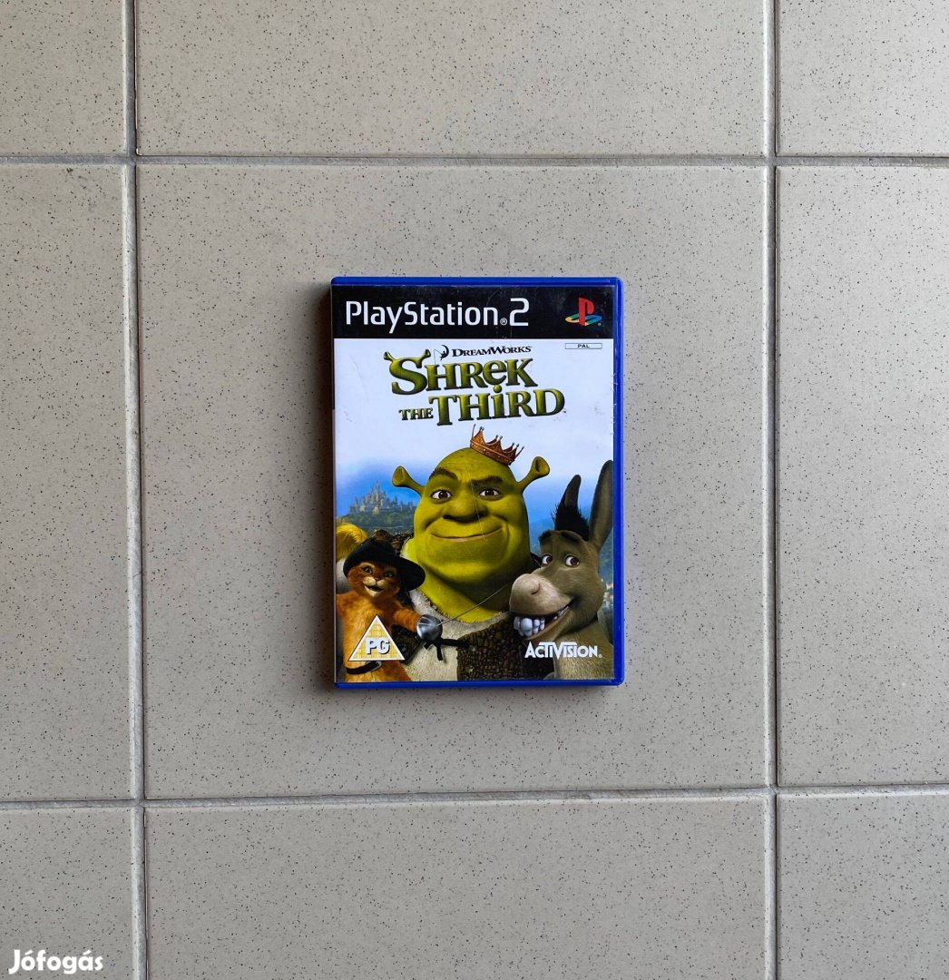 Playstation 2 játék Shrek the Third