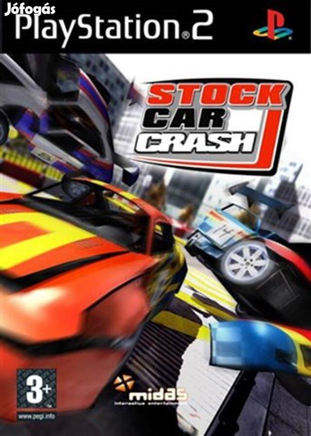 Playstation 2 játék Stock Car Crash