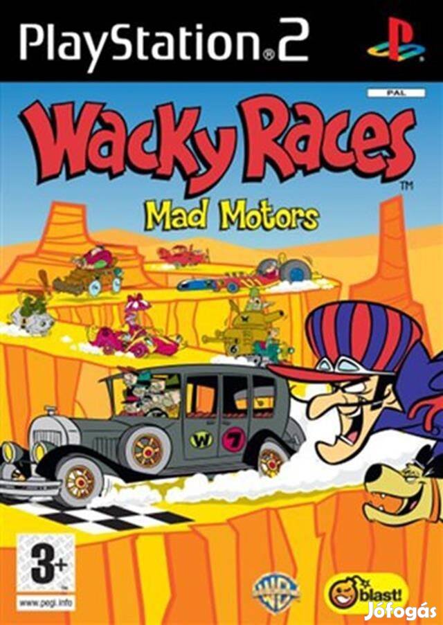 Playstation 2 játék Wacky Races Mad Motors
