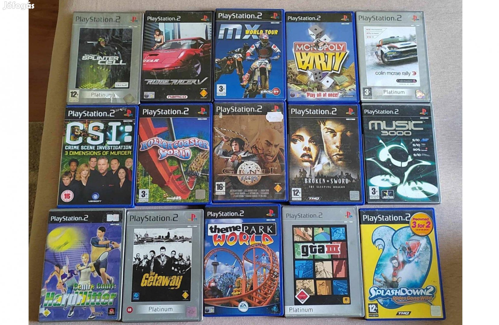 Playstation 2 játékok - gyári lemezek, normál állapotban -