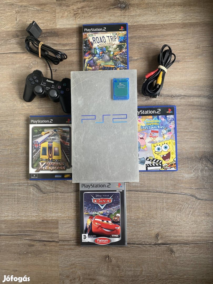 Playstation 2 silver