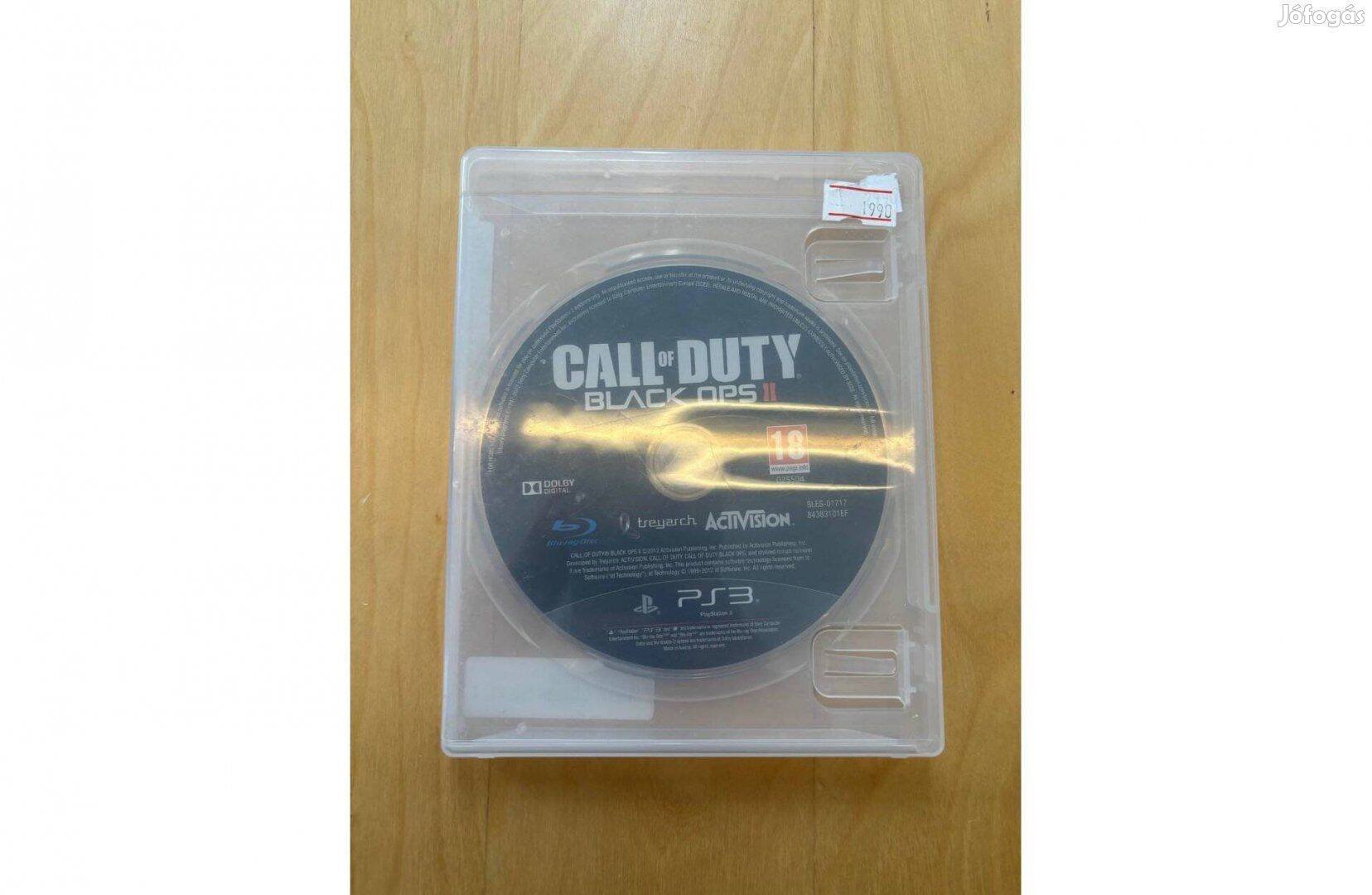Playstation 3 Call of Duty Black Ops 2 (borító nélküli) (használt)