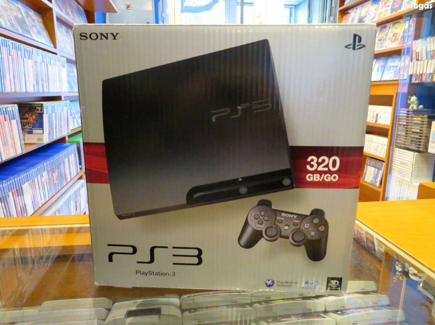 Playstation 3 PS3 Slim 320gb -os konzol