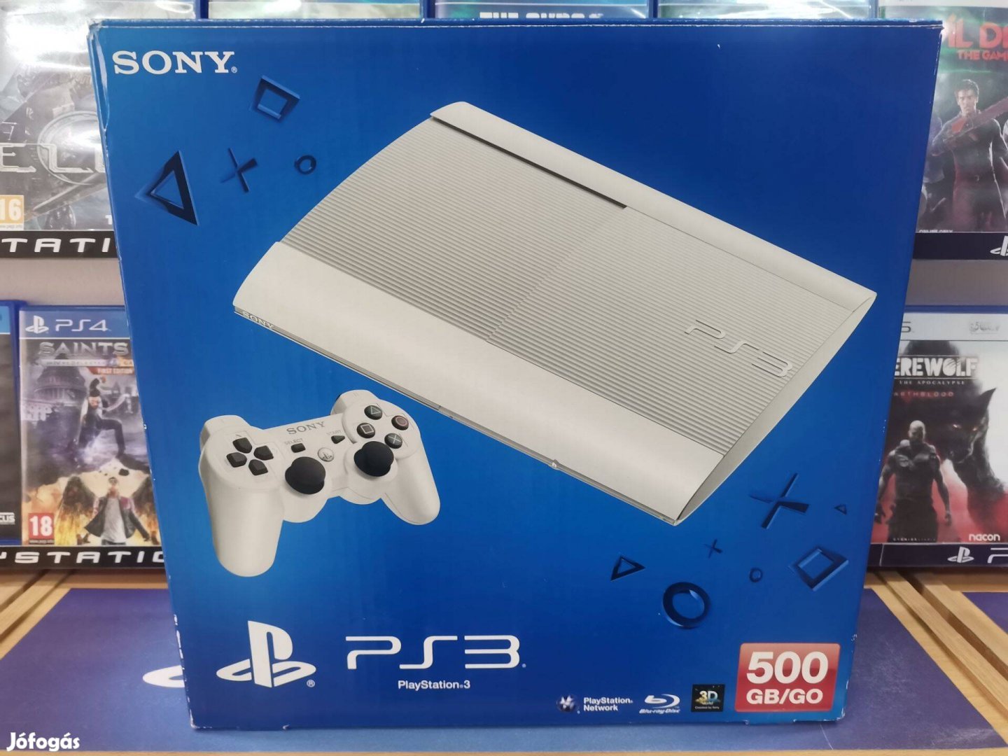 Playstation 3 Superslim 500gb classic white