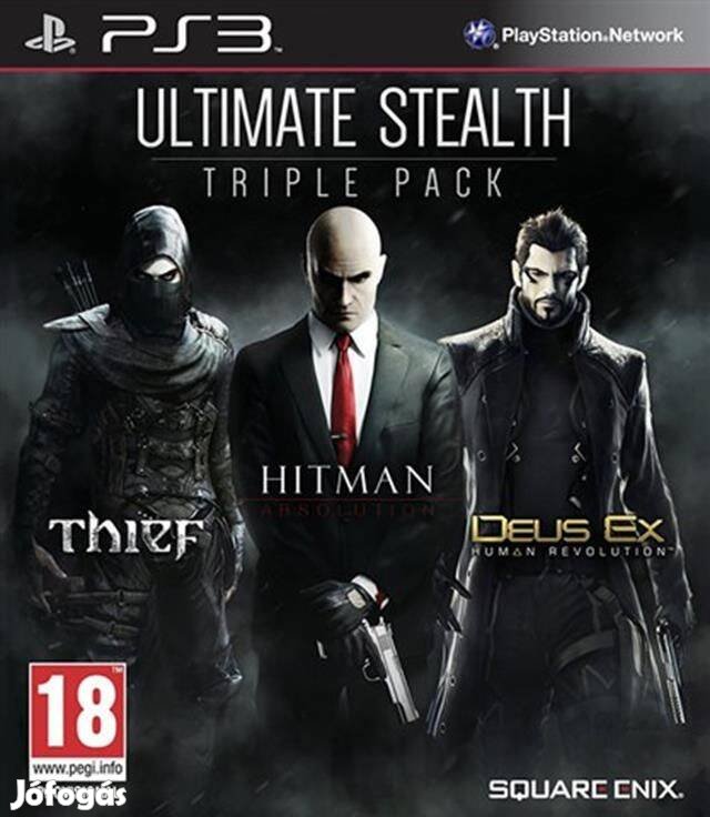 Playstation 3 Ultimate Stealth Triple Pack Deus Ex, Thief, Hitman