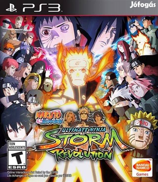 Playstation 3 játék Naruto Shippuden Ultimate Ninja Storm Revolution