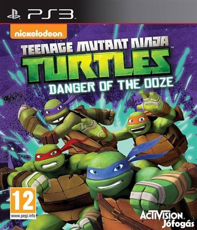 Playstation 3 játék Teenage Mutant Ninja Turtles Danger of the Ooze