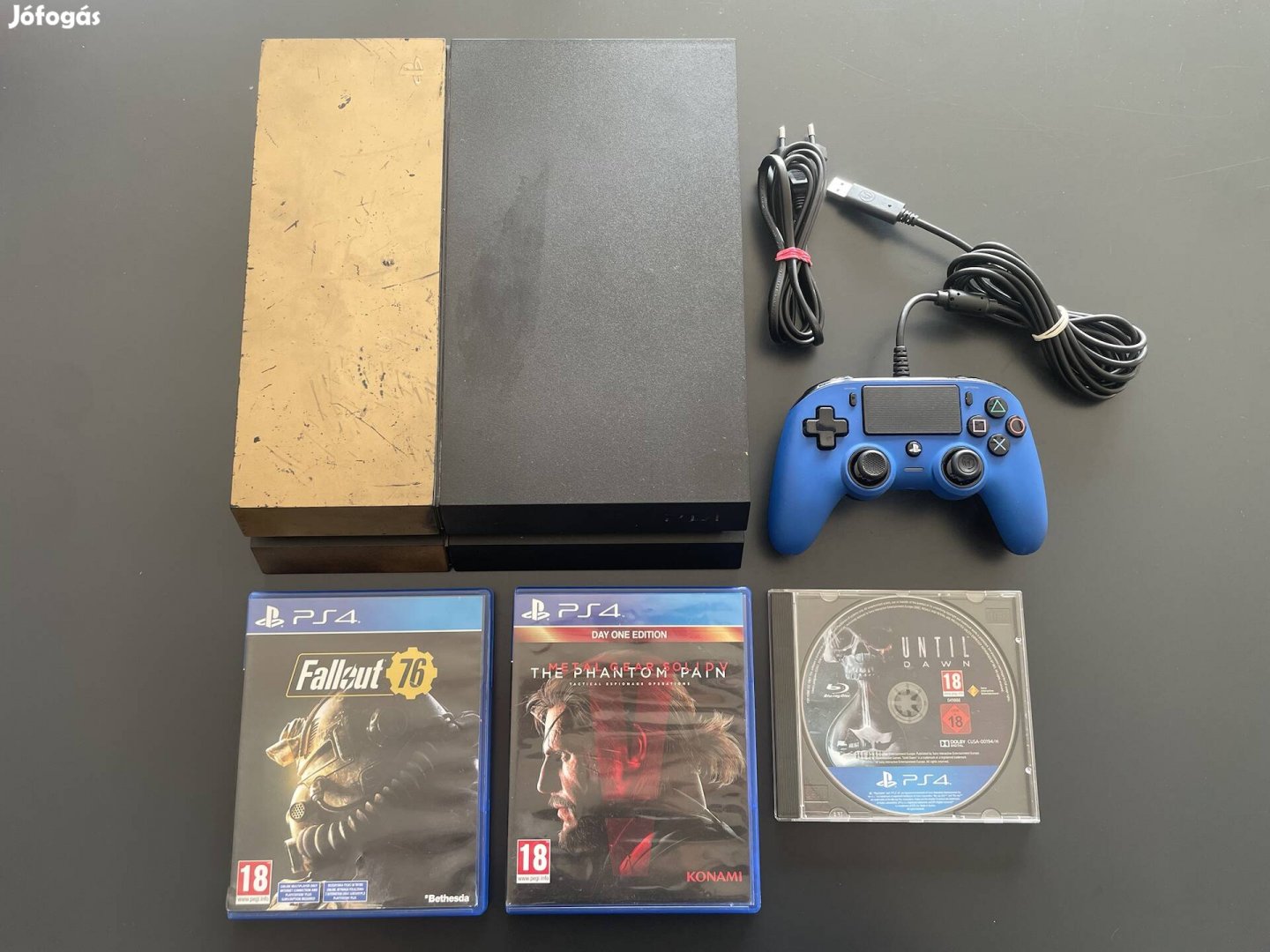 Playstation 4 500GB + 3 Játék Komplett PS4