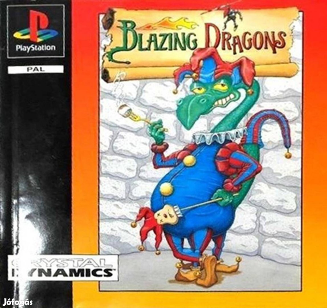 Playstation 4 Blazing Dragons, Mint