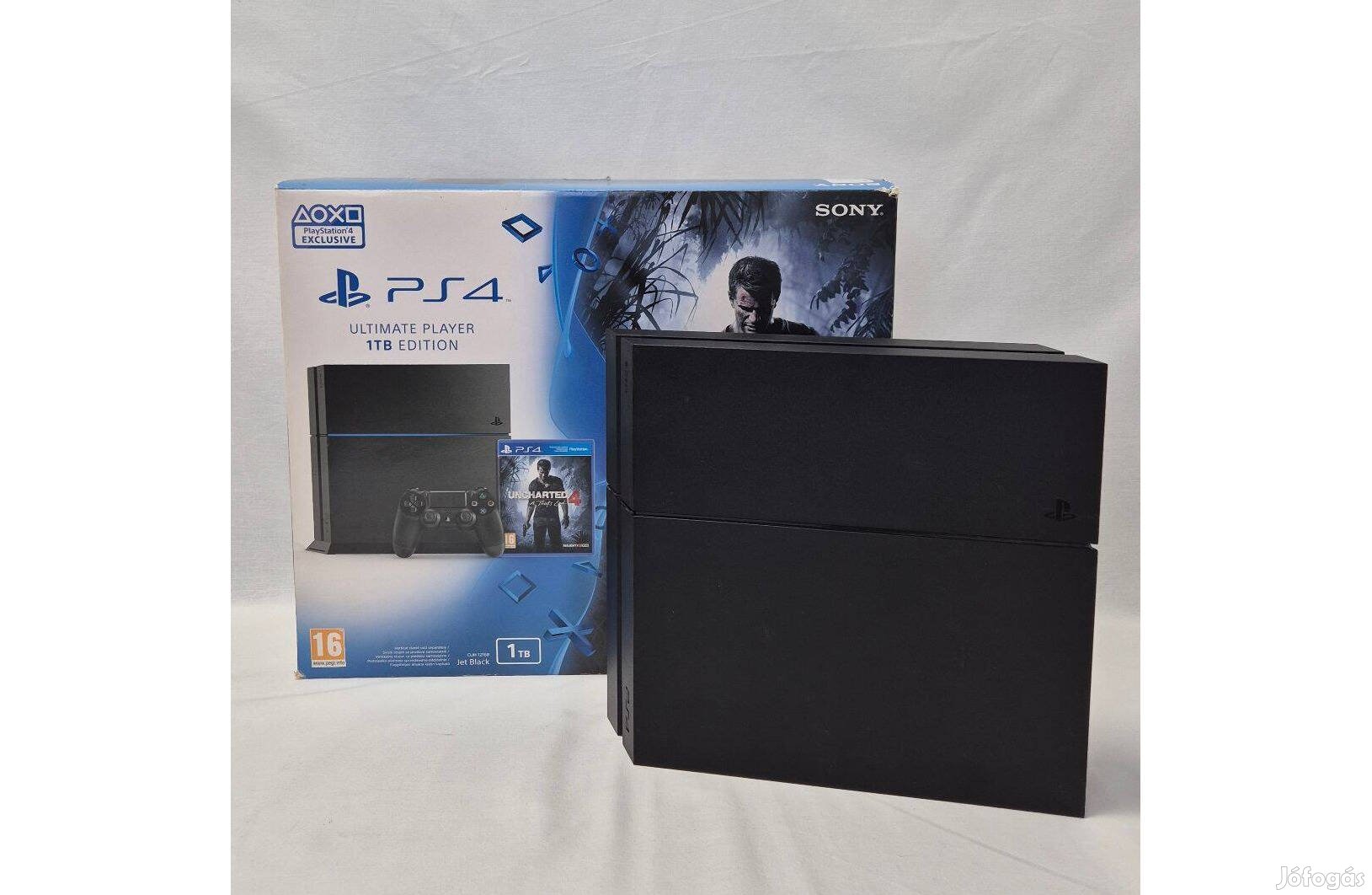 Playstation 4 Fat 1TB konzol (5425) kontroller nélkül, 1 év garancia