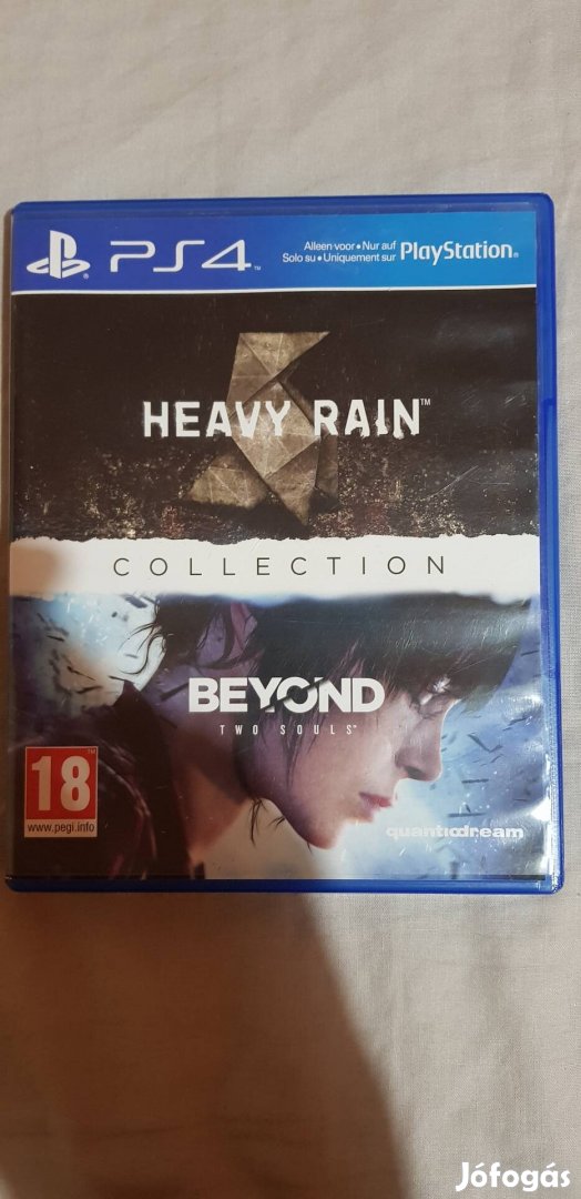 Playstation 4 Heavy Rain-Beyond dupla lemezes PS4 játék