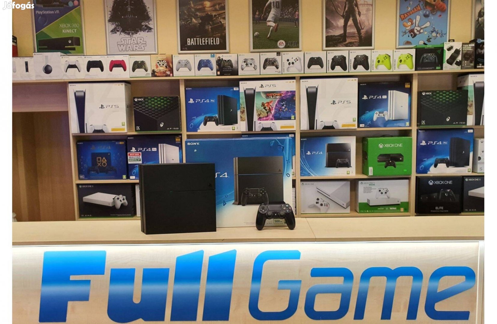 Playstation 4 PS4 500GB Bevizsgált Garanciával üzletből akciós áron