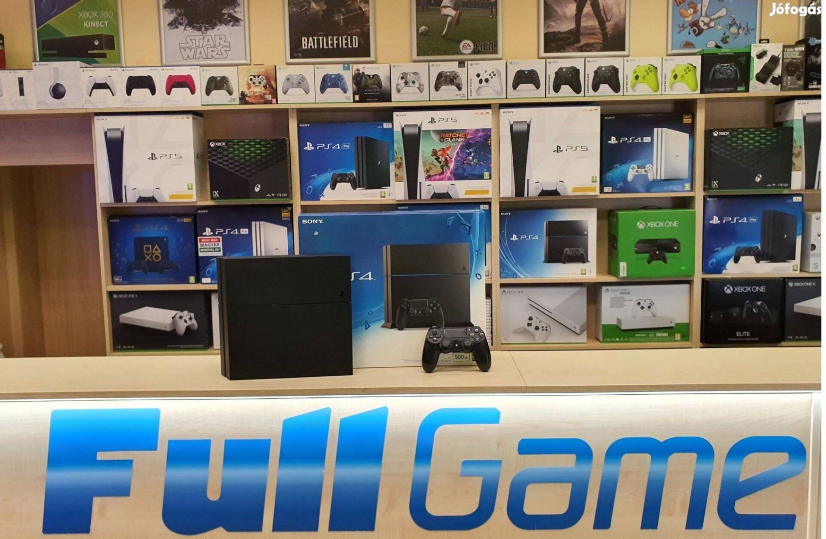 Playstation 4 PS4 500GB Bevizsgált Garanciával videojáték