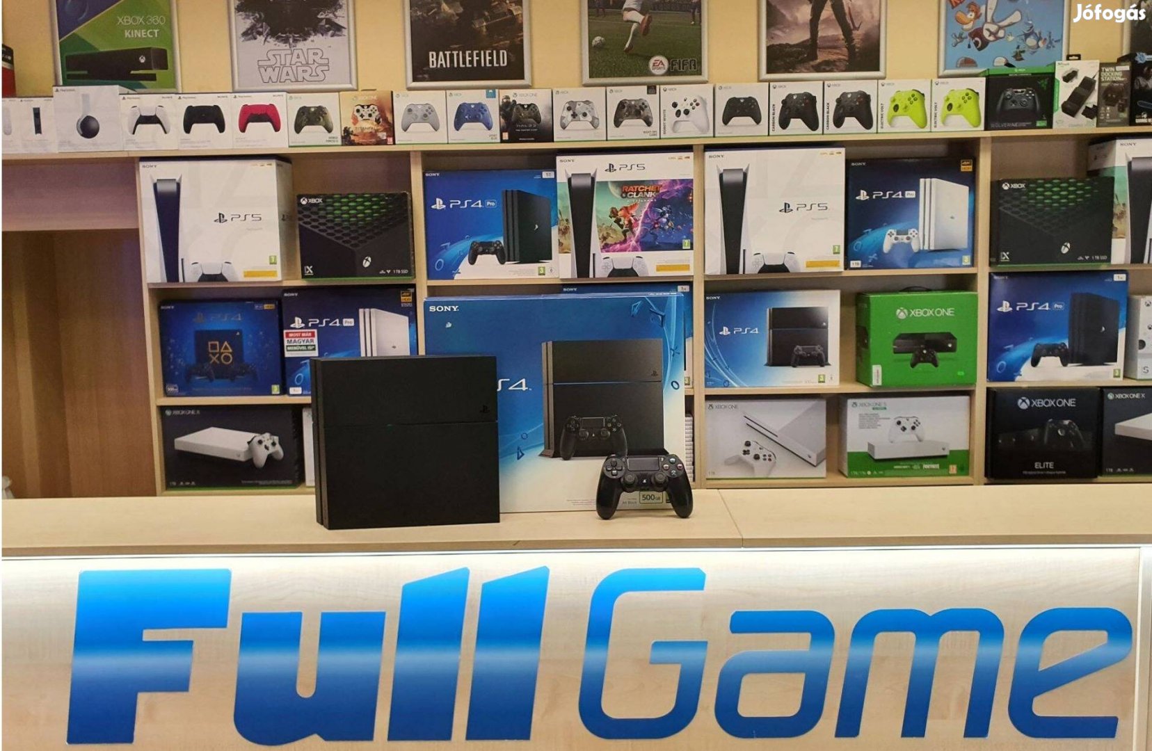 Playstation 4 PS4 500GB Garanciával konzol boltból akciós