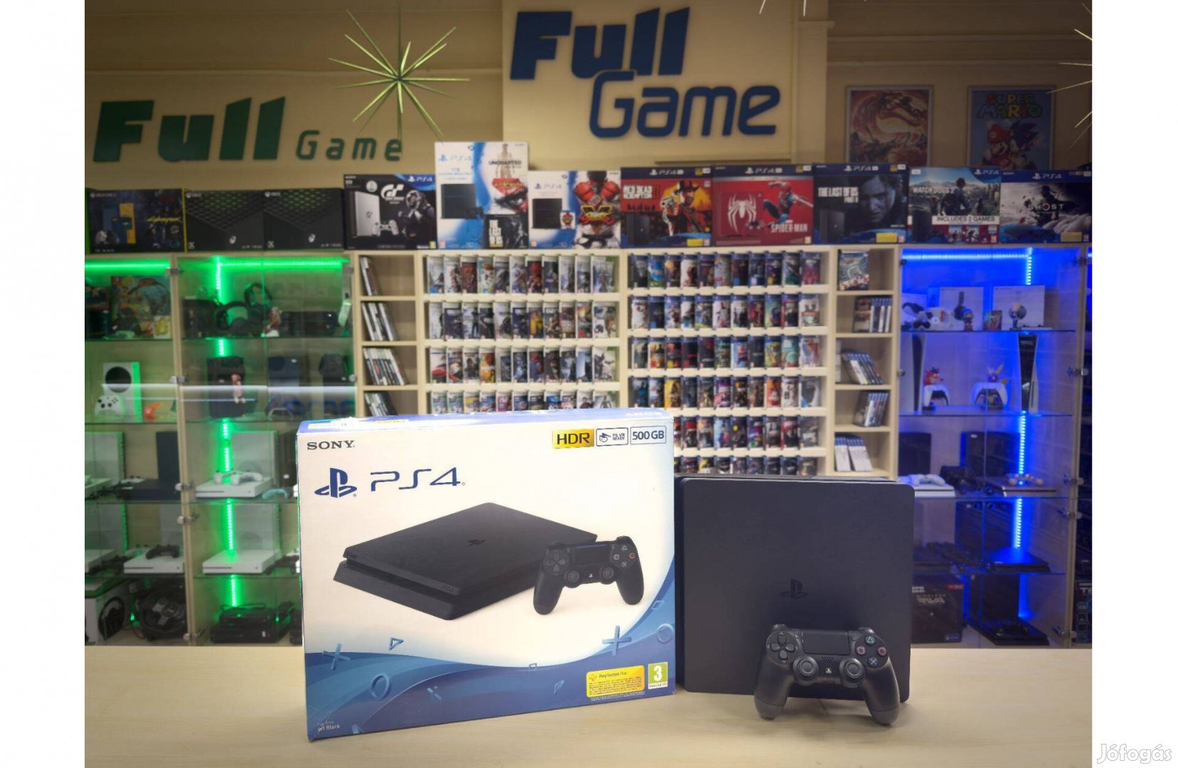 Playstation 4 PS4 Slim 500 GB garanciával boltból