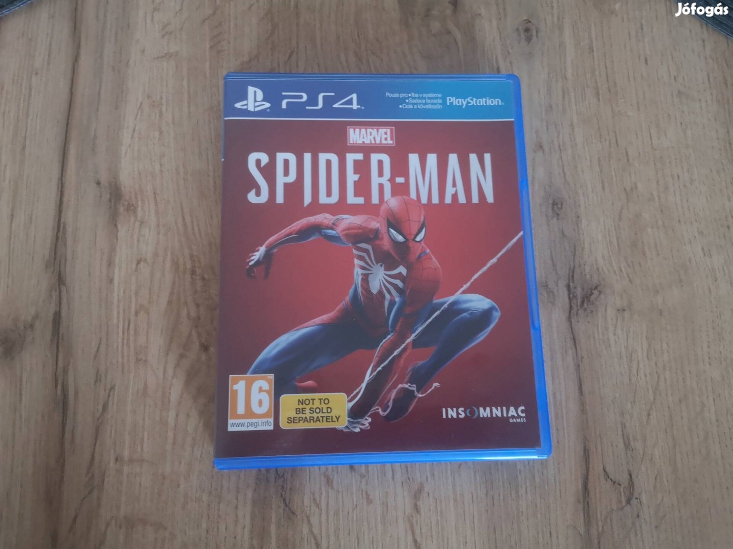 Playstation 4 PS4 Spider-Man Spiderman Játéklemez 