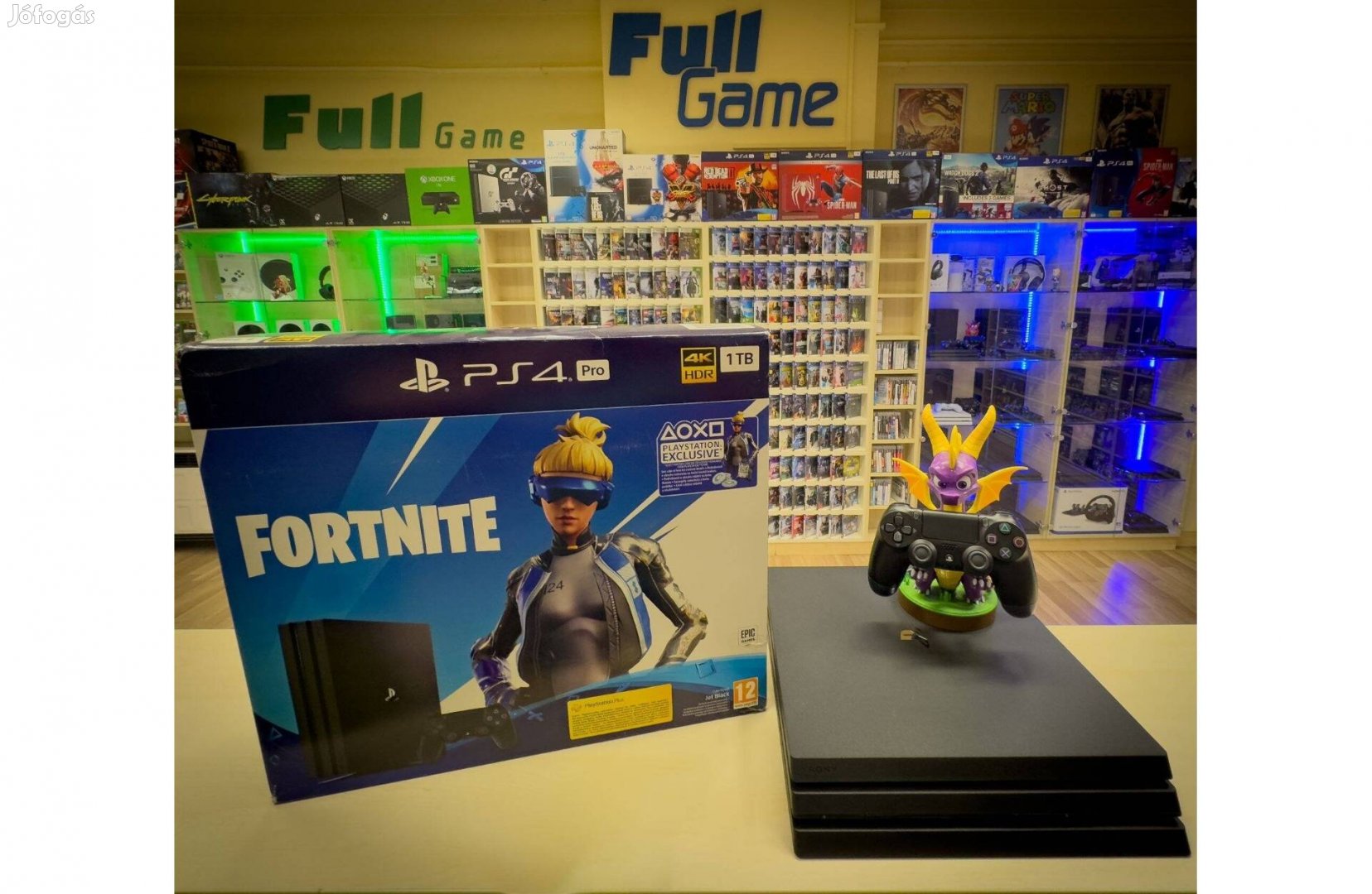Playstation 4 Pro 1TB PS4 Pro 1TB garanciával videojáték boltból
