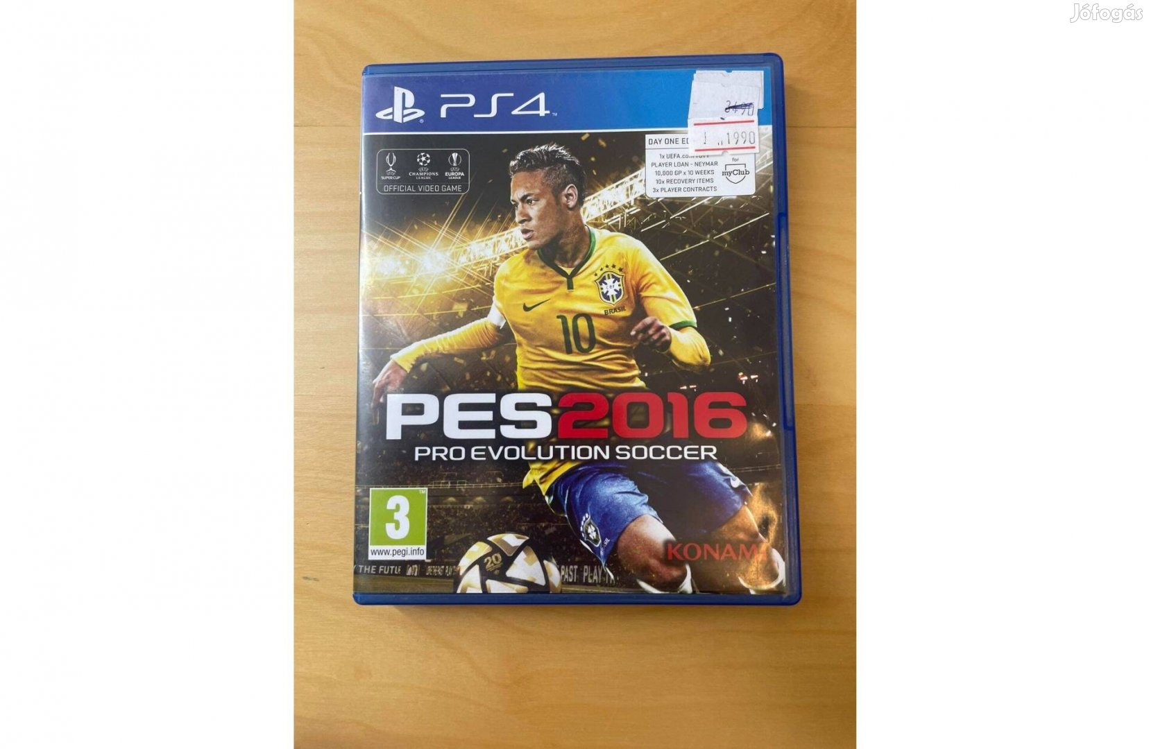 Playstation 4 Pro Evolution Soccer 2016 (használt)