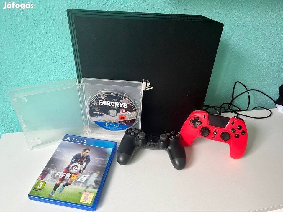 Playstation 4 Pro Játékokkal Konzolbeszámítással